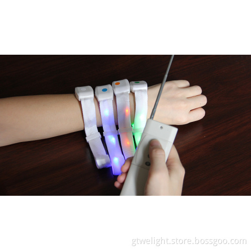 Remote Controlled LED Bracelet LED Flashing Bracelet